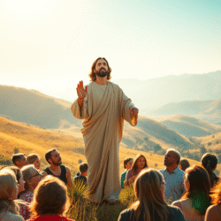 Jesus sermon on the mount