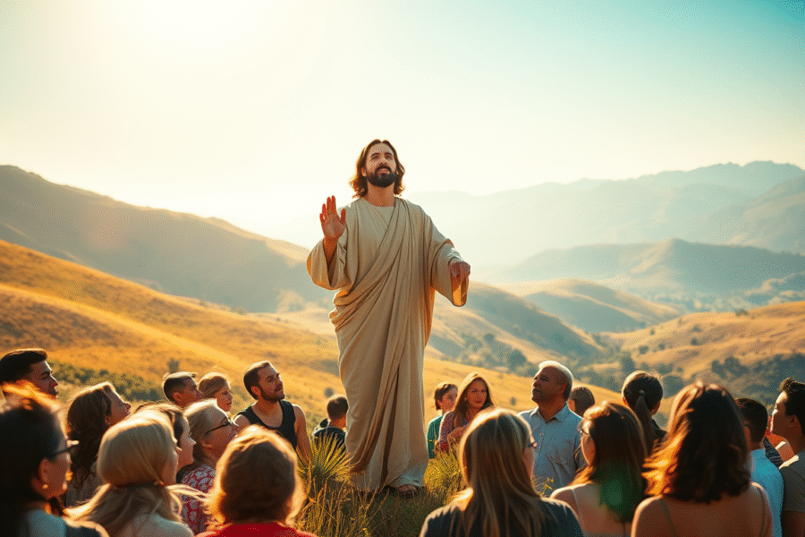 Jesus sermon on the mount